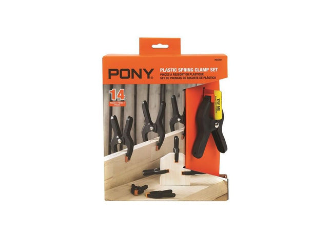 Pony Jorgensen Spring Clamp Set, 14 Piece Pony Jorgensen - RockBottom Nothampton