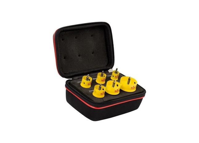 Starrett Cordless Smooth Cut Bi-Metal Holesaw Kit, 6 Piece Starrett - RockBottom Nothampton