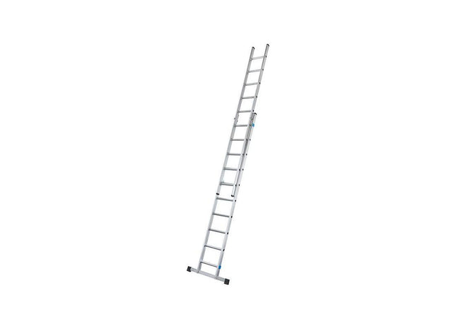 Zarges Everest 2DE Extension Ladder 2-Part D-Rungs 2 x 12 Zarges - RockBottom Northampton