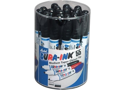 Markal DURA-INK® 55 Medium Taper Marker Black (Tub 20) Markal - RockBottom Northampton