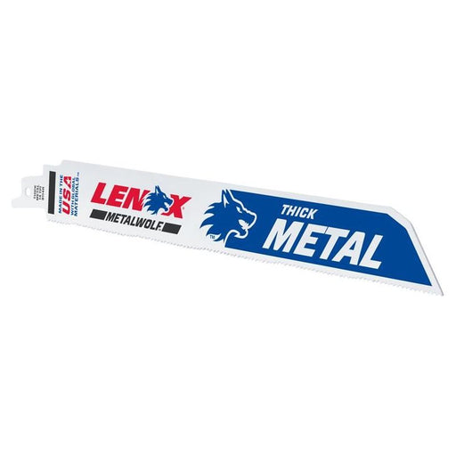 Lenox MetalWolf Wave Edge Reciprocating Saw Blade 229 x 25 x 1.1mm 14 TPI (Pack 5) LENOX - RockBottom Northampton