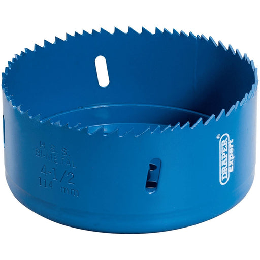 Draper HSS Bi-metal Holesaw Blade, 114mm 41095 Draper - Town Tools 