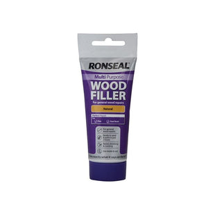 Ronseal Multipurpose Wood Filler Tube Natural 100g Ronseal - RockBottom Nothampton