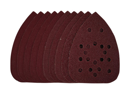 Draper Detail Sanding Sheets with Hook and Loop, 140mm, Assorted Grit, SSD3 (Pac Draper - Town Tools 