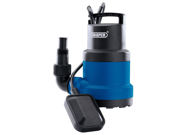 Draper Submersible Clean Water Pump with Float Switch, 108L/min, 250W 98912 Draper - Town Tools 
