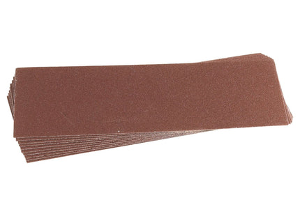 Draper Aluminium Oxide Sanding Sheets, 280 x 115mm, 120 Grit (Pack of 10) 59108 Draper - Town Tools 