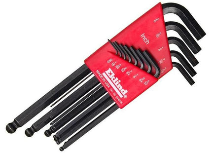 Eklind REK13213 Imperial Long Ball End Hex L-Key Set, 13 Piece Eklind - RockBottom Northamptin
