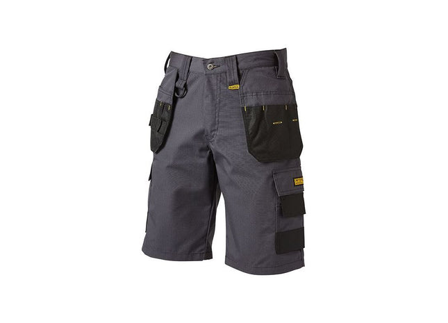 Dewalt Power Tools Cheverley Lightweight Grey Polycotton Shorts Waist 34in DeWALT Power Tools - RockBottom Northampton