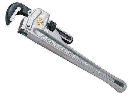 Ridgid Aluminium Straight Pipe Wrench 250mm (10in) RIDGID - RockBottom Nothampton