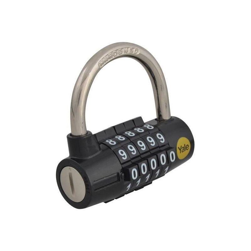 Yale Locks Standard Security Combination Padlock 48mm Yale Locks - RockBottom Northampton