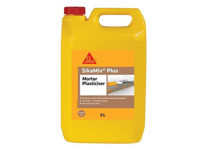 Everbuild Sika Sikamix Plus 5 litre Everbuild Sika - RockBottom Northamptin