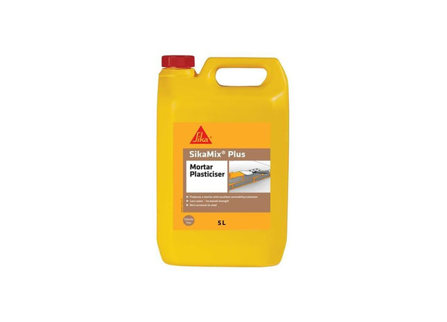 Everbuild Sika Sikamix Plus 5 litre Everbuild Sika - RockBottom Northamptin
