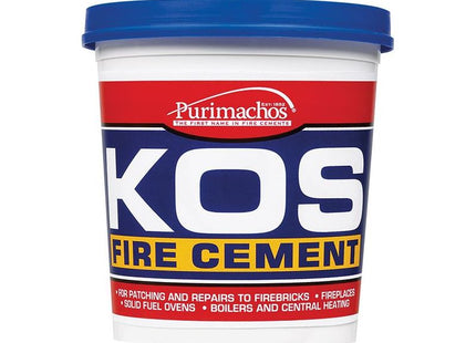 Everbuild Sika KOS Fire Cement Black 500g Everbuild Sika - RockBottom Northamptin