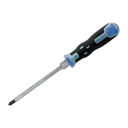 Bahco Tekno+ Through Shank Screwdriver Pozi Tip PZ2 x 125mm Bahco - RockBottom Northampton