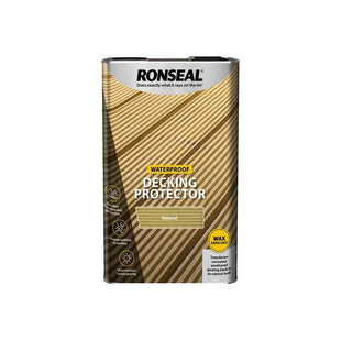 Ronseal Decking Protector Natural 5 litre Ronseal - RockBottom Nothampton