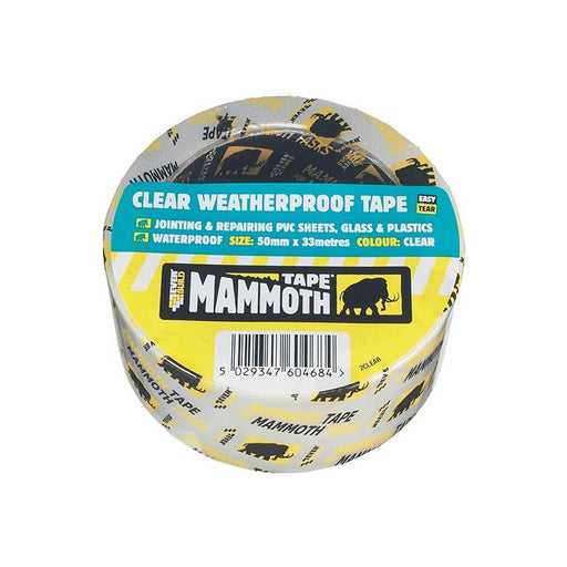 Everbuild Sika Weatherproof Tape 50mm x 10m Clear Everbuild Sika - RockBottom Northamptin