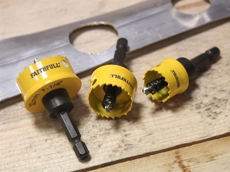 Faithfull Mini Holesaw Set, 3 Piece Faithfull - RockBottom Northampton