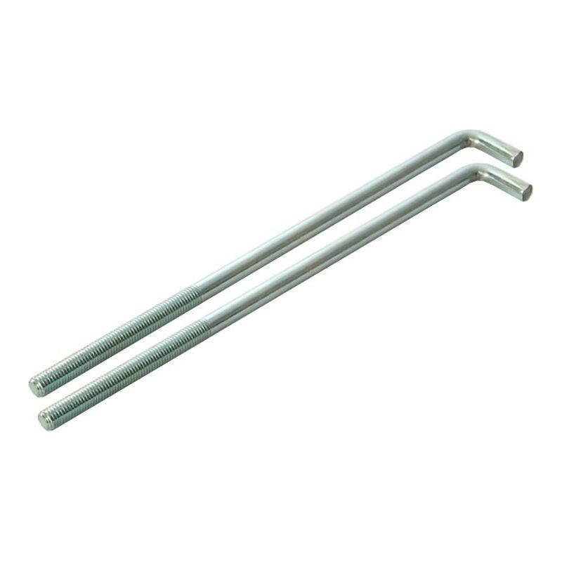 Faithfull External Building Profiles - 230mm (9in) Bolts (Pack 2) Faithfull - RockBottom Northampton