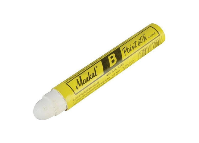 Markal Paintstik Cold Surface Marker White Markal - RockBottom Northampton