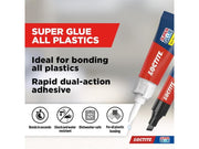 Loctite Super Glue All Plastics Pen 2g + 4ml Tube Loctite - RockBottom Northampton