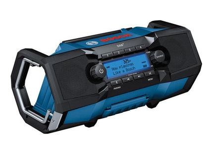 Bosch GPB 18V-2 C Professional Bluetooth DAB+ Radio 240V & Li-ion Bare Unit Bosch - RockBottom Northampton