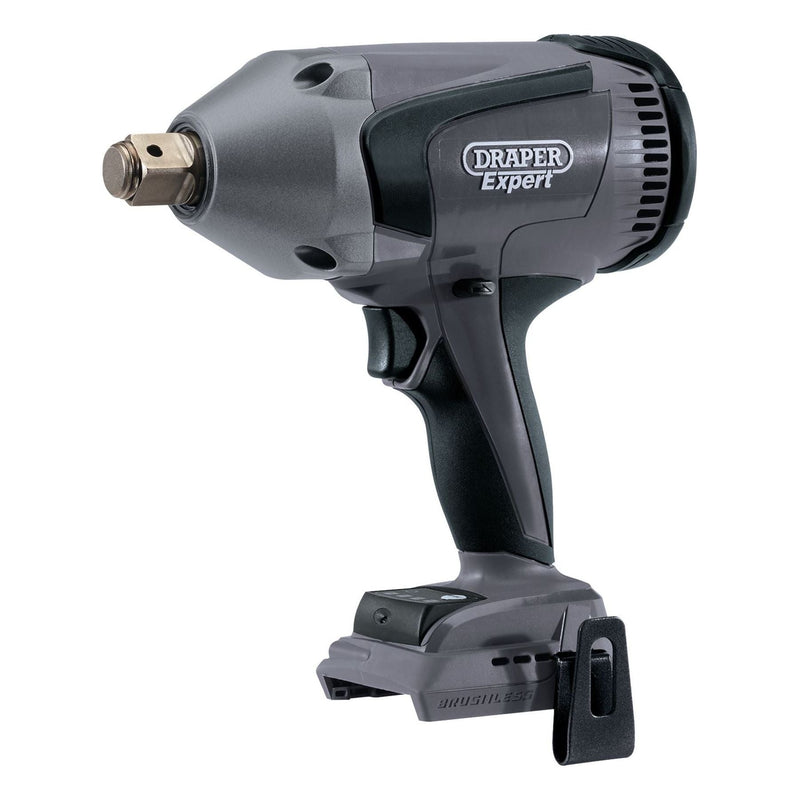 Draper XP20 20V Brushless Impact Wrench, 3/4" Sq. Dr., 1060Nm (Sold Bare) 79367 Draper - Town Tools 