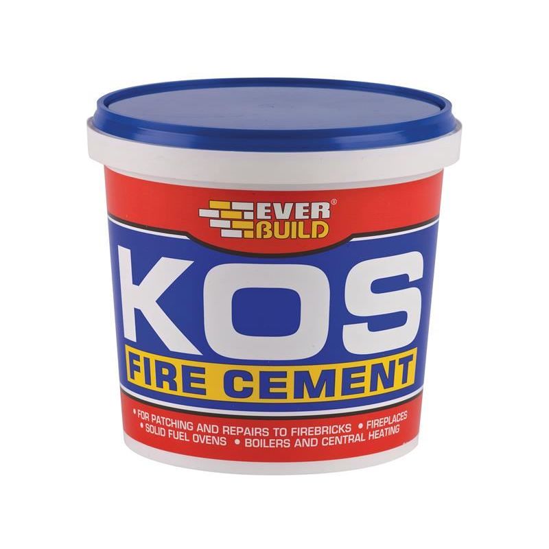 Everbuild Sika KOS Fire Cement Buff 500g Everbuild Sika - RockBottom Northamptin