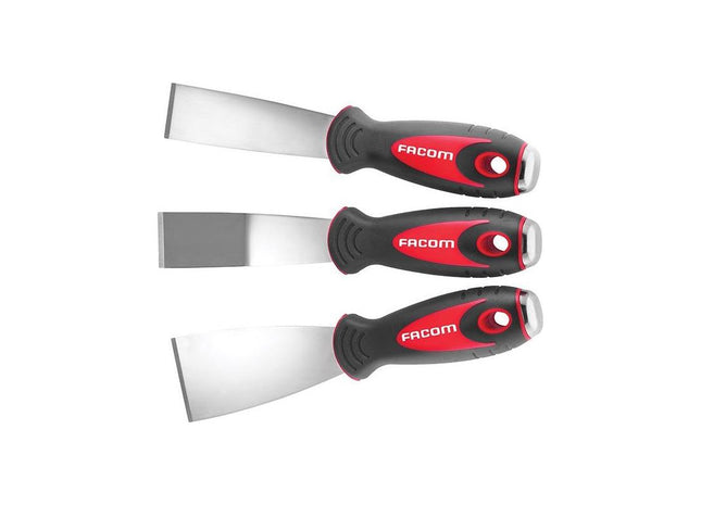 Facom Stainless Steel Scrapers Set of 3 Facom - RockBottom Northampton