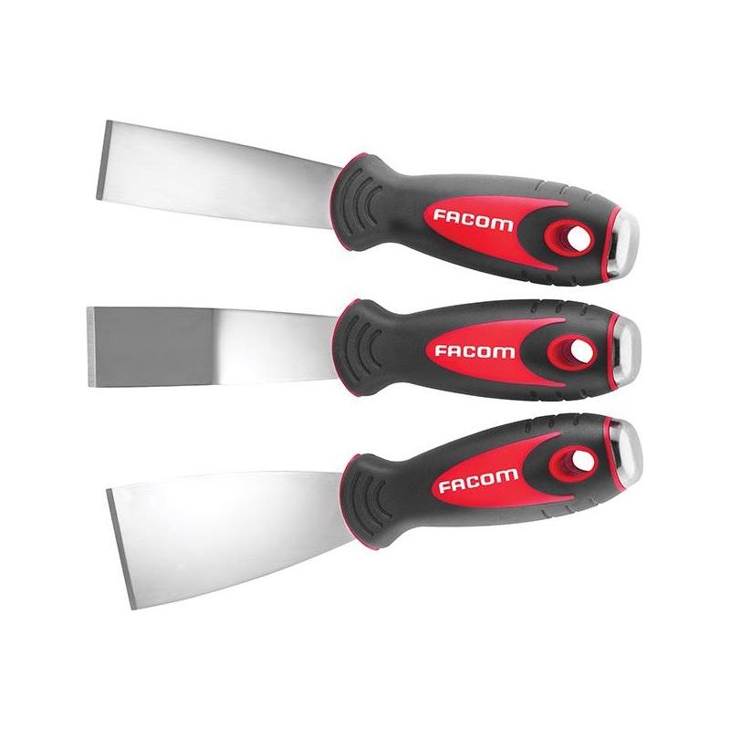 Facom Stainless Steel Scrapers Set of 3 Facom - RockBottom Northampton