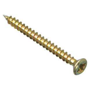 Forgefix Multi-Purpose Pozi Compatible Screw CSK ST ZYP 3.5 x 50mm Box 200 ForgeFix - RockBottom Northampton