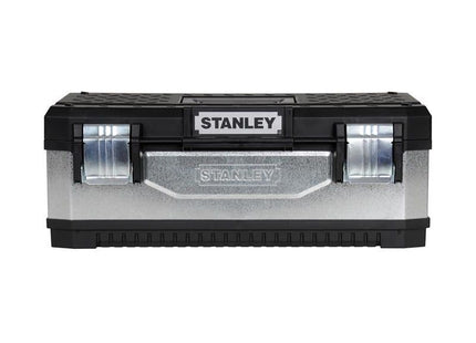 Stanley® Hand Tools Galvanised Metal Toolbox 58cm (23in) STANLEY® Hand Tools - RockBottom Nothampton