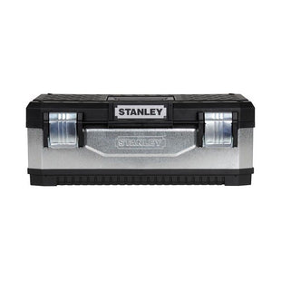 Stanley® Hand Tools Galvanised Metal Toolbox 58cm (23in) STANLEY® Hand Tools - RockBottom Nothampton