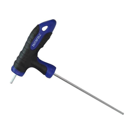 Faithfull Ball Ended T-Handle Hexagon Key 8mm Faithfull - RockBottom Northampton