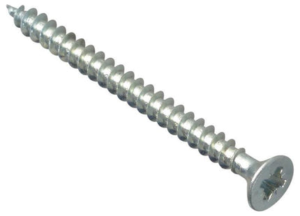 Forgefix Multi-Purpose Pozi Compatible Screw CSK ST ZP 4 x 50mm Box 200 ForgeFix - RockBottom Northampton