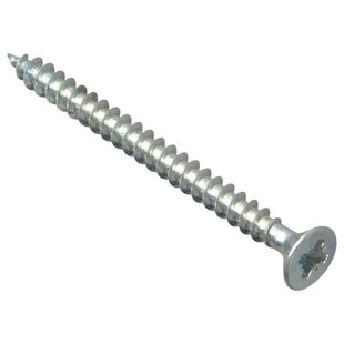 Forgefix Multi-Purpose Pozi Compatible Screw CSK ST ZP 4 x 50mm Box 200 ForgeFix - RockBottom Northampton