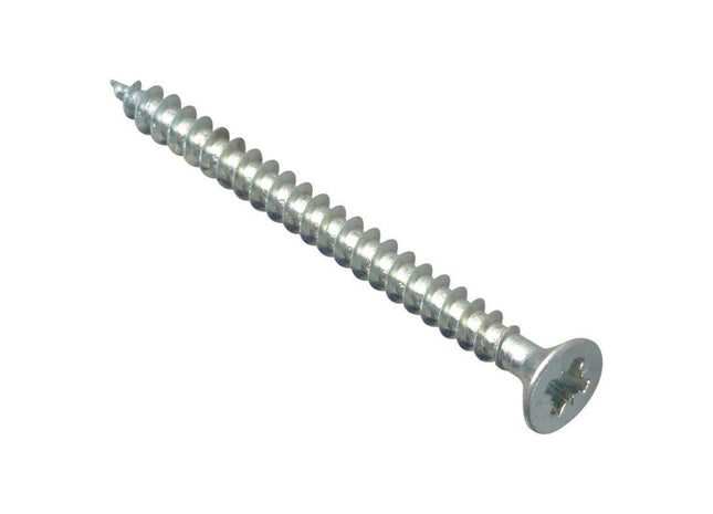 Forgefix Multi-Purpose Pozi Compatible Screw CSK ST ZP 4 x 50mm Box 200 ForgeFix - RockBottom Northampton