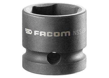 Facom 6-Point Stubby Impact Socket 1/2in Drive 21mm Facom - RockBottom Northampton