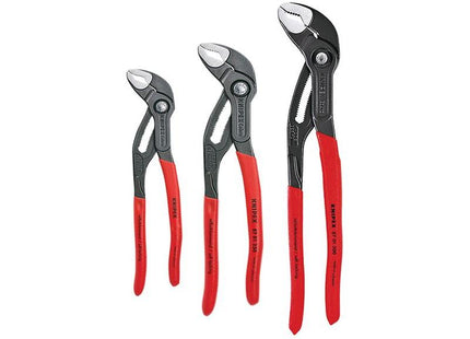 Knipex Cobra® Water Pump Pliers Set, 3 Piece Knipex - RockBottom Northampton