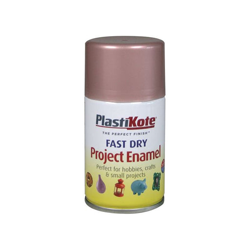 Plastikote Fast Dry Enamel Aerosol Rose Gold 100ml PlastiKote - RockBottom Nothampton