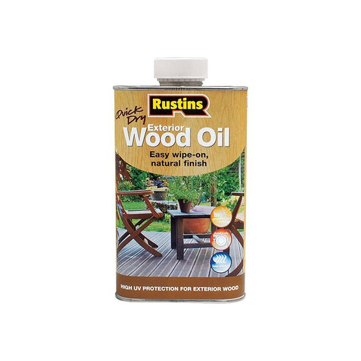 Rustins Exterior Wood Oil 500ml Rustins - RockBottom Nothampton