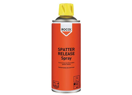 Rocol SPATTER RELEASE Spray 400ml ROCOL - RockBottom Nothampton
