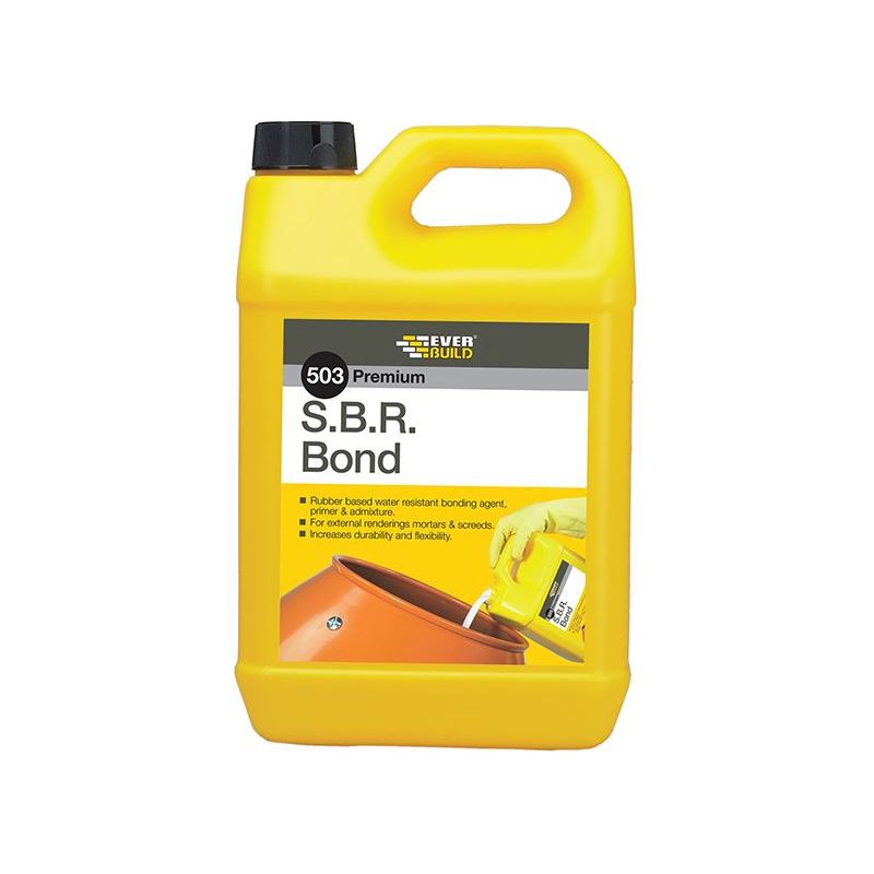 Everbuild Sika 503 SBR Bond 5 litre Everbuild Sika - RockBottom Northamptin