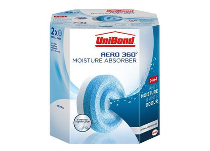 Unibond AERO 360º Moisture Absorber Neutral Refills (Pack 2) UniBond - RockBottom Northampton
