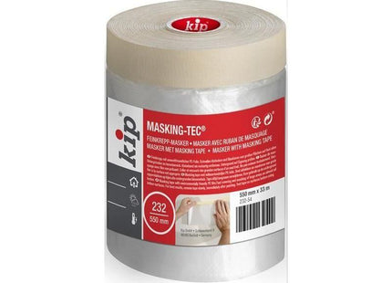 Kip® 232 Plastic Masker Tape 0.55 x 33m KIP® - RockBottom Northampton