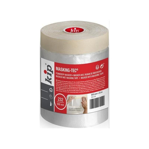 Kip® 232 Plastic Masker Tape 0.55 x 33m KIP® - RockBottom Northampton