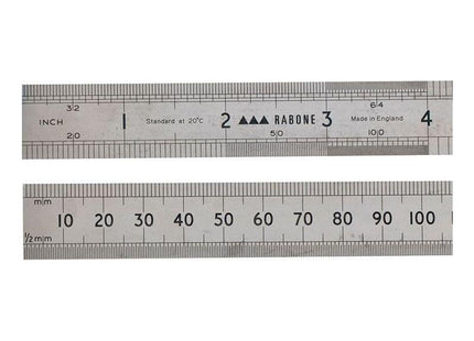 Stanley® Hand Tools 64R Rustless Rule 300mm / 12in STANLEY® Hand Tools - RockBottom Nothampton
