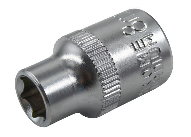 Faithfull Hex Socket 3/8in Drive 8mm Faithfull - RockBottom Northampton