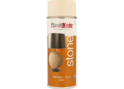 Plastikote Stone Touch Spray Alabaster 400ml PlastiKote - RockBottom Nothampton