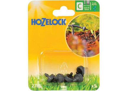 Hozelock 2785 End Line Pressure Dripper 4mm/13mm (Pack 5) Hozelock - RockBottom Northampton