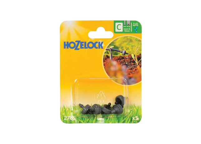 Hozelock 2785 End Line Pressure Dripper 4mm/13mm (Pack 5) Hozelock - RockBottom Northampton